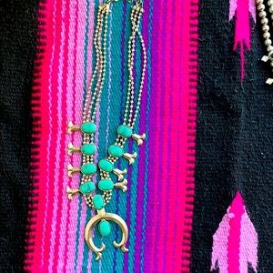 Squash blossom necklace